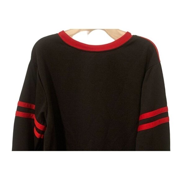 Star Wars Boys Pajama Shirt Top Size 10/12 First Order Darth Vader Red Black - Picture 7 of 10